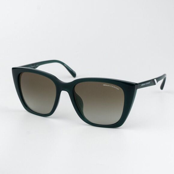 Armani Exchange Women Sunglasses Opaline Green Cat Eye AX4116SU 82428E BRAND NEW main image 7